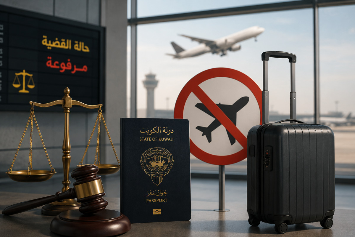 هل يمكن السفر مع وجود قضية في الكويت؟